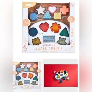 Mud Pie Musical Shape Sorter with Lights & Sound set